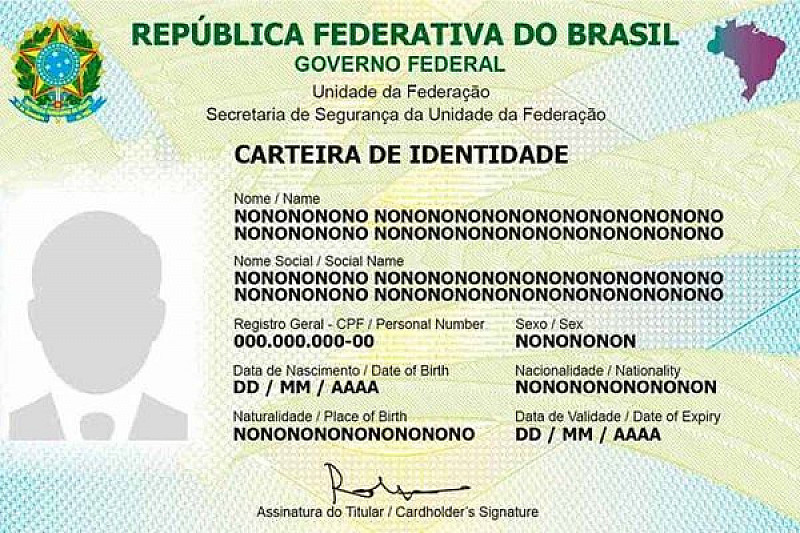 Emissão da nova identidade começa nesta terça Saiba como fazer