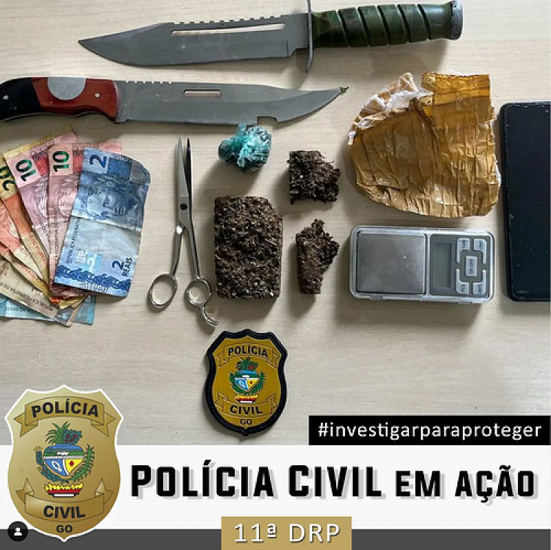 Operação Atria Polícia Civil prende acusado de tráfico e violência