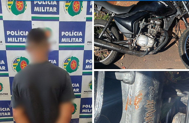 Condutor Cai De Moto E Acaba Detido Durante Tentativa De Fuga Da Pm No