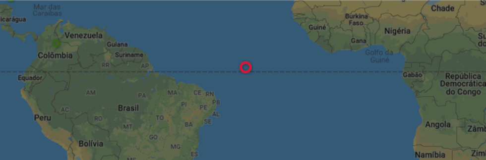 Local onde o Terremoto aconteceu