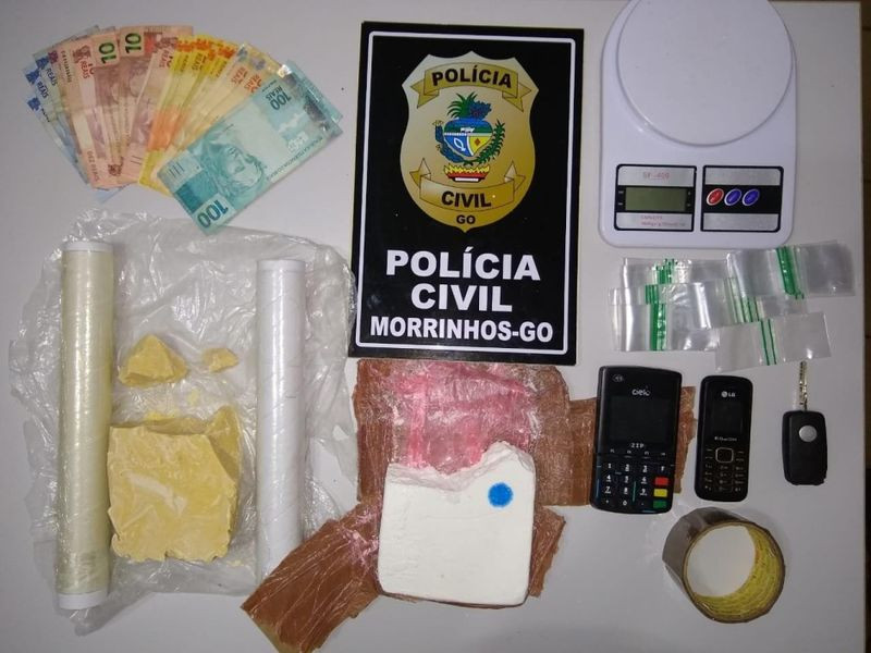 A droga foi comprada por R$ 20 mil e seria revendida por R$ 60 mil (Foto: Divulgação | PC)