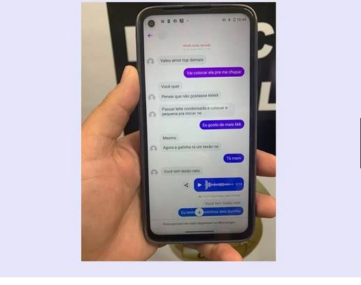 Além das conversas, a PCGO também encontrou vídeo com cenas de sexo explícito no celular da mãe - Divulgação/PCGO