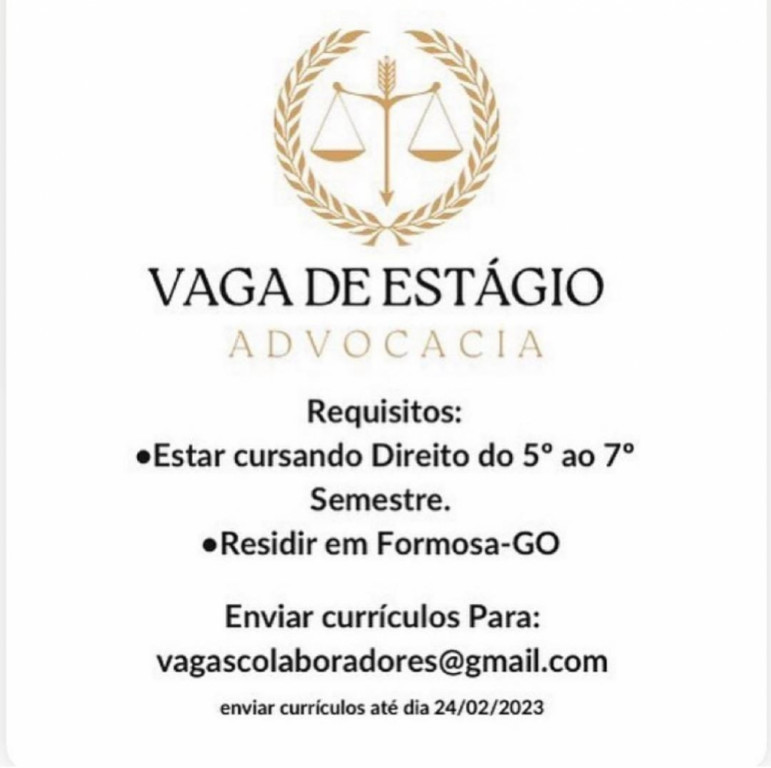 Enviar currículo para vagascolaboradores@gmail.com