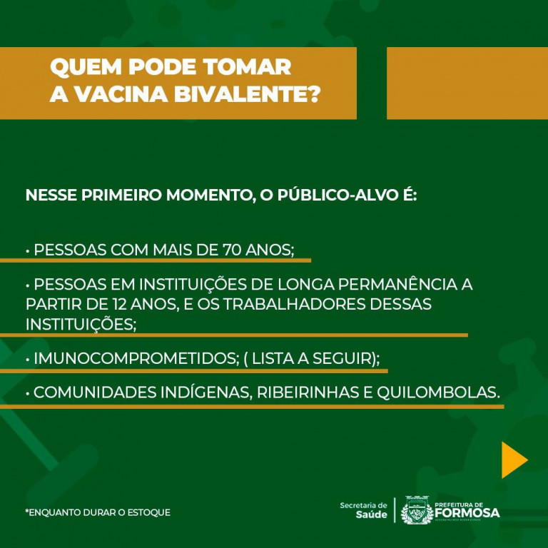 Foto: Reprodução/Prefeitura de Formosa