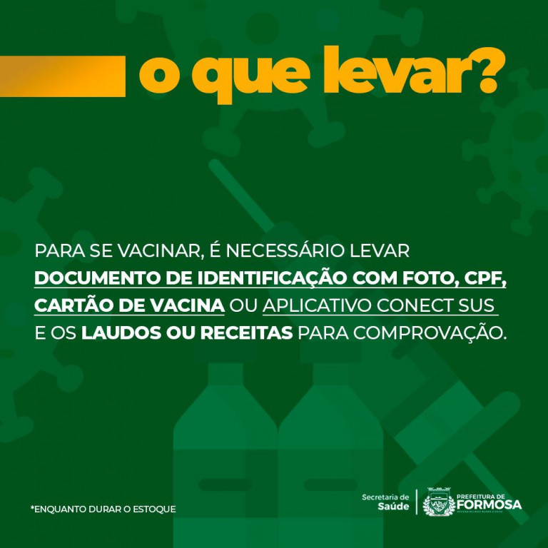 Foto: Reprodução/Prefeitura de Formosa