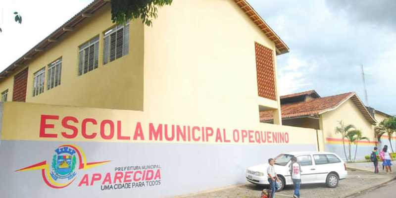 Escola Municipal O Pequenino em Aparecida de Goiânia | Foto: reprodução