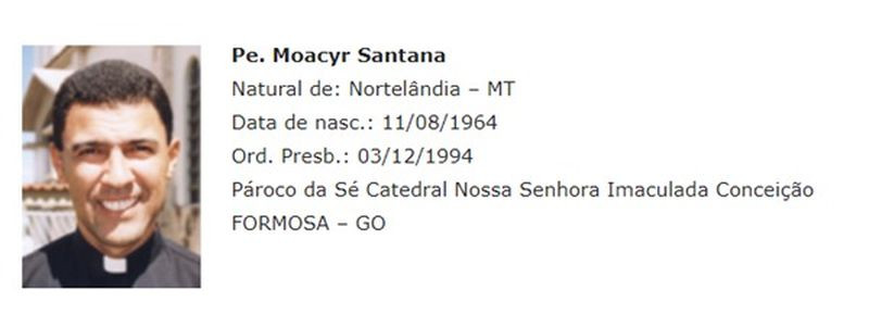 Pe. Moacyr Santana - Formosa Go