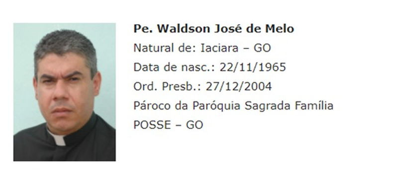 Pe. Waldson José de Melo - Posse GO