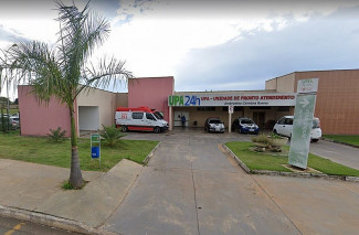 Pais chegam com bebê morto em Unidade de Pronto Atendimento Buriti Sereno, em Aparecida (Foto: Google Street View)