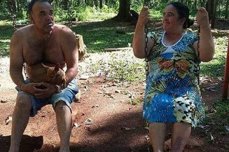 Valdir e Marisete — Foto: Valdir Ribeiro/ Arquivo Pessoal