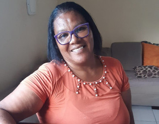 Sônia Maria dos Santos Pereira estava desaparecida, desde quando discutiu com marido e saiu de casa, em Guarujá — Foto: Arquivo Pessoal