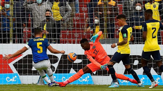 Casemiro fez o gol brasileiro na partida (RODRIGO BUENDIA / POOL / AFP)
