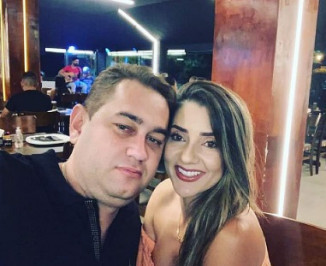 Casal Elisson Sousa e Karla Fabiana, morreram nesta quinta-feira (08/04), em grave acidente na BR-020 em Formosa. Foto: Redes Sociais