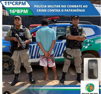 Foto: Reprodução/Polícia Militar