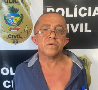 Pedro da Silva Rodrigues, de 54 anos, preso acusado de pedofilia. Foto: Polícia Civil