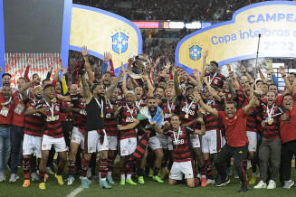 Flamengo é tetracampeão da Copa do Brasil — Foto: Andre Durão