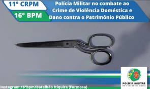 Neta agride e ameaça avó de 71 anos, com uma tesoura no Setor Imperatriz em Formosa
