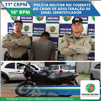 Foto: Reprodução/Polícia Militar