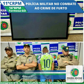 Foto: Reprodução/Polícia Militar