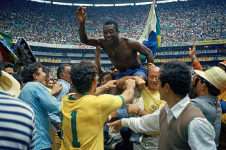 Pelé. Foto: Reprodução/Twitter/Pelé