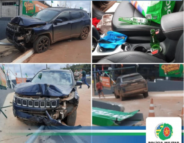 Embriaguez ao volante, causa dois acidentes durante o final de semana em Formosa