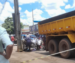 Agora: homem morre atropelado na saída para o Itiquira em Formosa