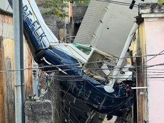 Pai e filha estavam em avião que caiu — Foto: Fred Dávila/TV Globo