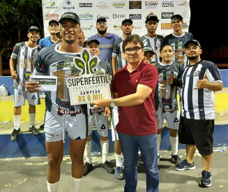 Time de Planaltina-GO, sagrou-se campeão da Copa Super Fértil, realizada em Campos Belos-GO. Foto: Reprodução Blog Antônio Carlos