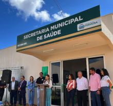 Prefeitura inaugura prédio próprio da secretaria municipal de saúde
