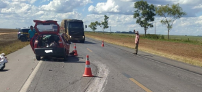 Colisão frontal, deixa 3 óbitos na BR-020