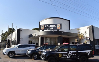 Fachada da Delegacia de Polícia Civil de Itumbiara (Foto: Divulgação/Polícia Civil)