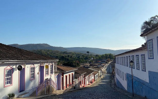 Rua do Lazer em Pirenópolis, Goiás — Foto: Vanessa Chaves/g1