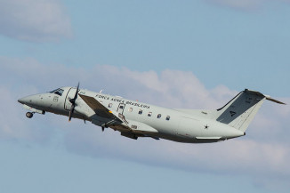 Aeronave da Força Aerea Brasileira, Modelo C-97 - 2012 numero 12 No Aeroporto JK.( Foto: Michael Melo)