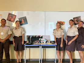 Alunos do Colégio Militar de Formosa apresentam projeto: Trilha do Aprofundamento - "Ser Jovem"