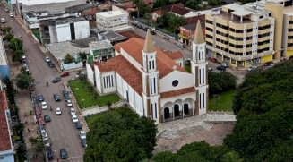 Vista aérea do Centro de Formosa. Foto: Reprodução Google