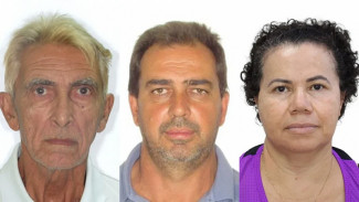 Lourival Rodrigues de Paula, 79 anos, Lourival Rodrigues de Paula Júnior, 52, e Marilac Rodrigues Sales de Paula, 55, foram encontrados mortos em hotel de Uruaçu