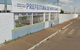 Prefeitura de Novo Gama - Goiás — Foto: Reprodução/Street View