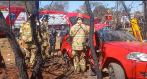 Duas pessoas morreram e quatro ficaram feridas em colisão entre carro e moto na DF-128