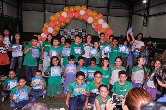 Super Autores da Escola Presbiteriana John Knox. Foto: Daniély Cristini Schnorr