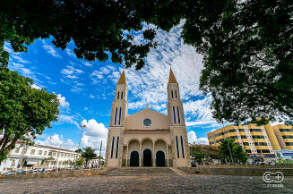 Imagem da Praça onde está localizado à Catedral de Formosa. Foto: reprodução Curta Mais