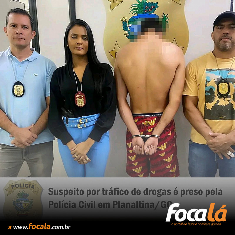 Polícia Civil Cumpre Mandado De Prisão Preventiva Contra Acusado De Praticar Tráfico De Drogas 