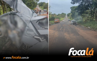 Jovens morrem e um deles é carbonizado após colisão entre carros na GO-060, em Goiás