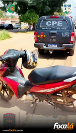 CPE de Formosa recupera veículo furtado em Planaltina de Goiás