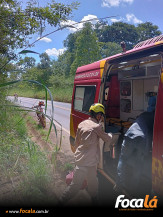 Motociclista fica ferido após desviar de animal na GO-116, em Formosa