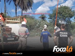 Polícia Civil flagra ligação clandestina durante operação conjunta com concessionária e Polícia Científica