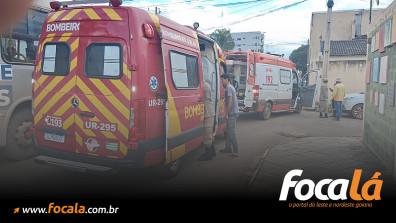 Corpo de Bombeiros atende ocorrência de acidente de trânsito envolvendo moto e bicicleta em Formosa