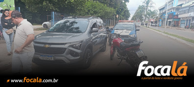Guarda Municipal atende ocorrência de acidente de trânsito sem vítima na Avenida Tancredo Neves