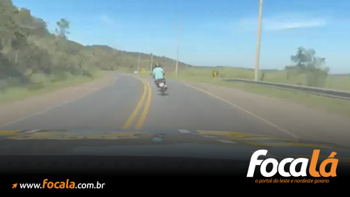 Foragido é capturado após perseguição de 10 km pela BR-060, entre Goiás e DF