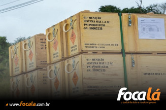 SIATT entrega 1º lote de mísseis MAX ao Exército Brasileiro em Formosa