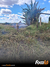 Incêndio em vegetação mobiliza Bombeiros no Parque Vila Verde, em Formosa